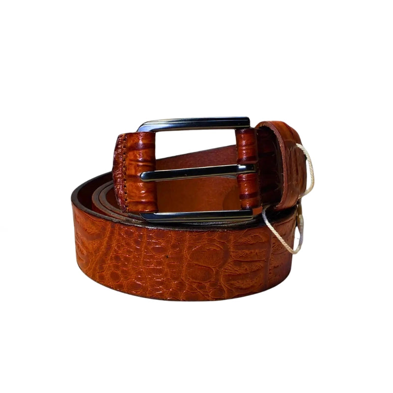 Grain Root Leather Belt | Fit Strength Elegance