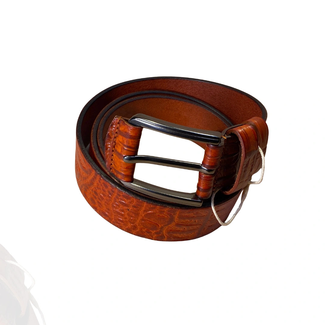 Grain Root Leather Belt | Fit Strength Elegance