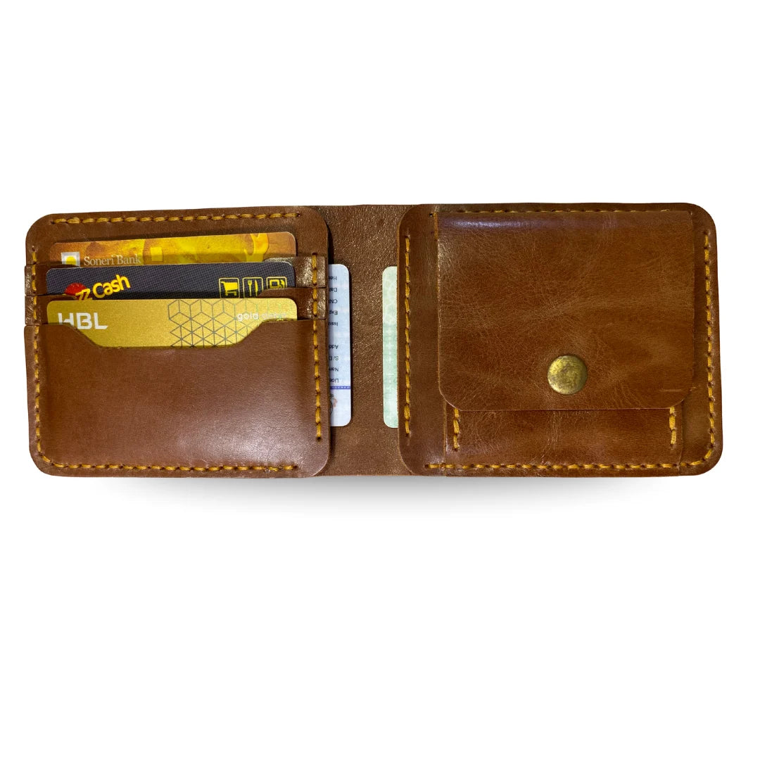 Classic Coin Pocket Wallet |  Storage Security Durability