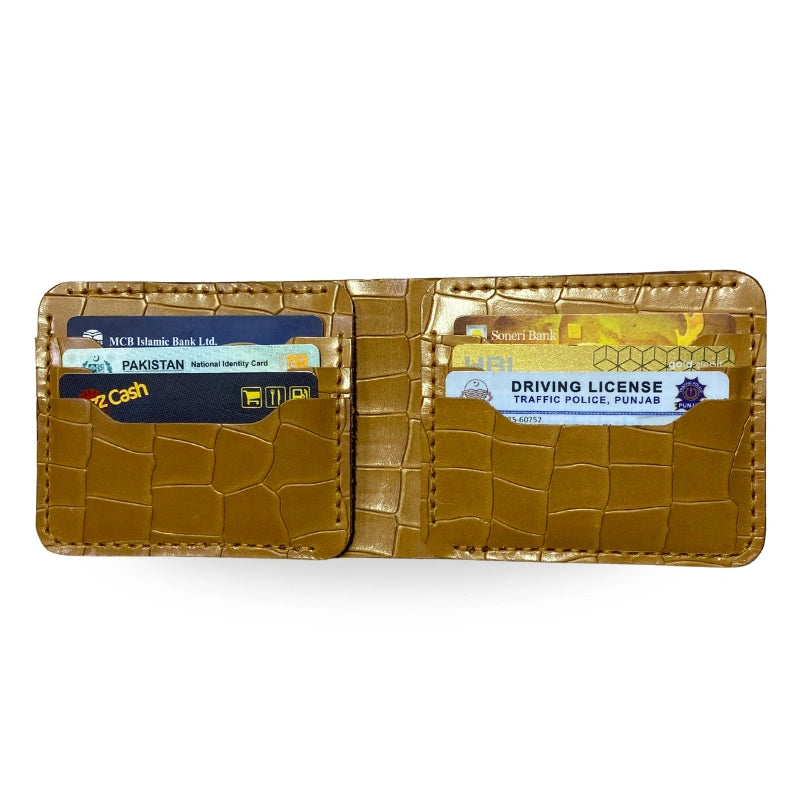 CrocEra Leather Wallet | Durable. Slim. Stylish.