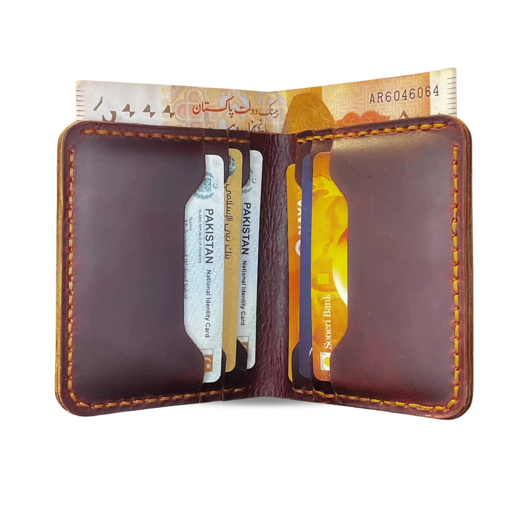 Grainmore Leather Wallet | Slim Solution for Daily Clutter